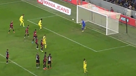 משחק ליגת העל הפועל חיפה - בית"ר, צילום: מסך ערוץ הספורט